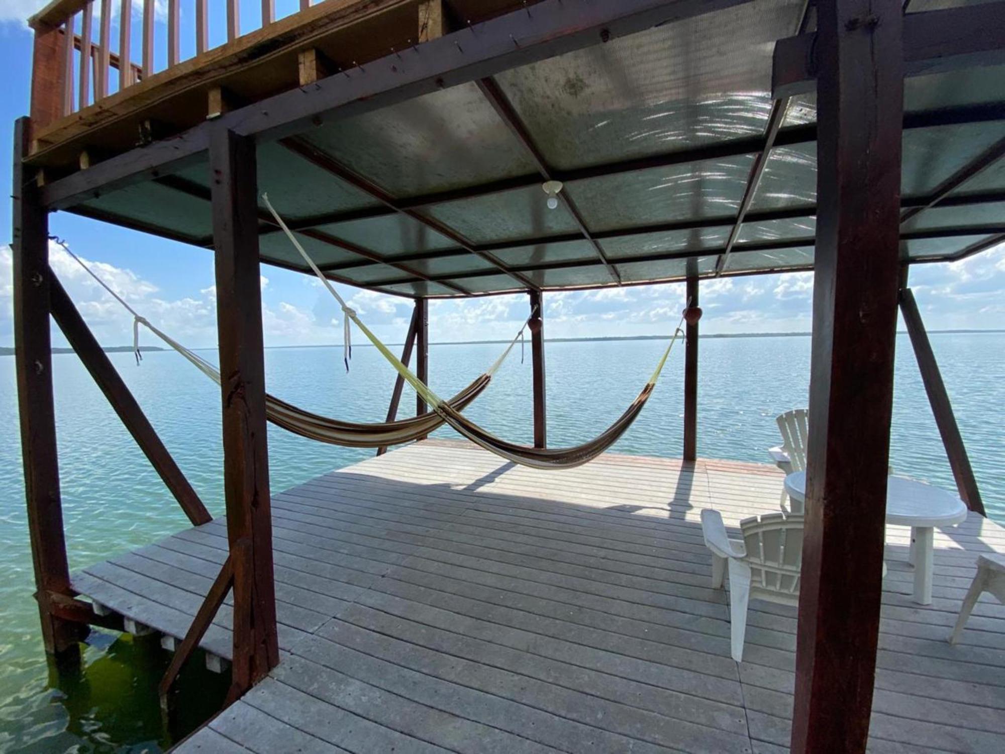 Coras Place Bacalar Lagoon Front Екстериор снимка