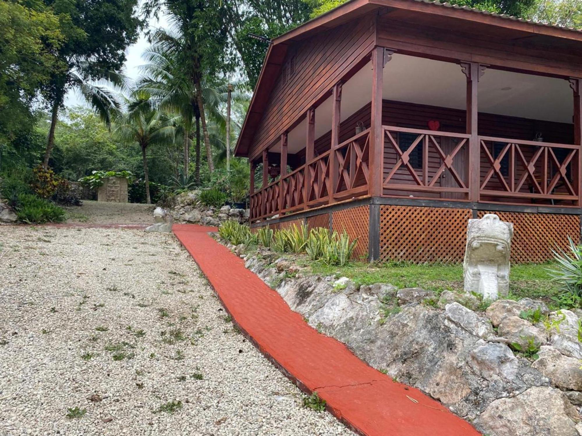 Coras Place Bacalar Lagoon Front Стая снимка